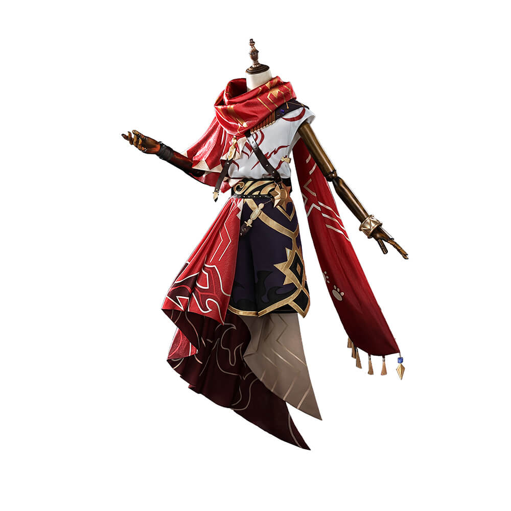 【In Stock】【S-2XL】WakuWaku-R Game Honkai: Star Rail Mydei Cosplay HSR Red Suit