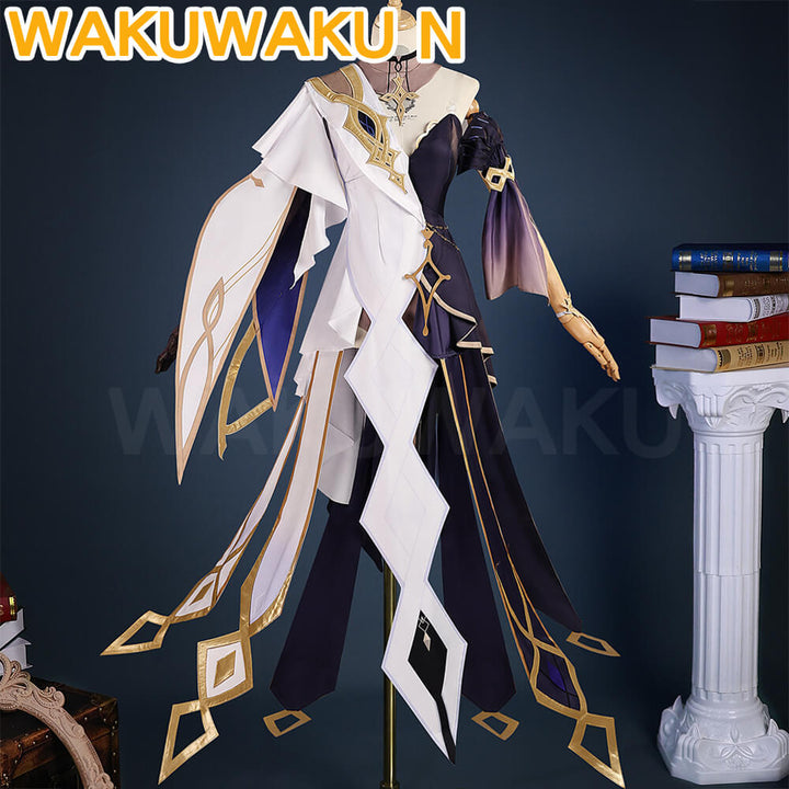 Naberius Cosplay Genshin Impact WakuWaku-N Rhinedottir Ruler of Life Outfit