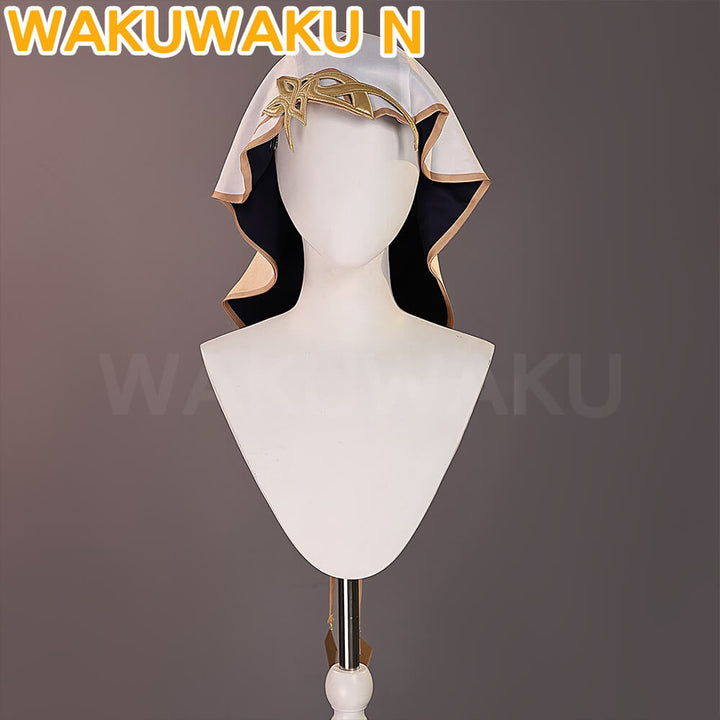 Naberius Cosplay Genshin Impact WakuWaku-N Rhinedottir Ruler of Life Outfit