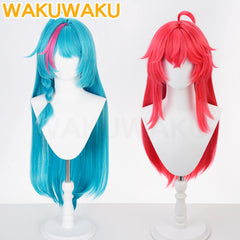 Game Neverness to Everness Nanally Collins Mint Cosplay Wig