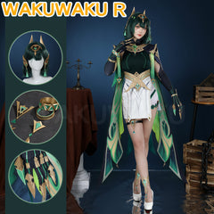 WakuWaku-R Game Genshin Impact  Nefer Cosplay Song of the Welkin Moon