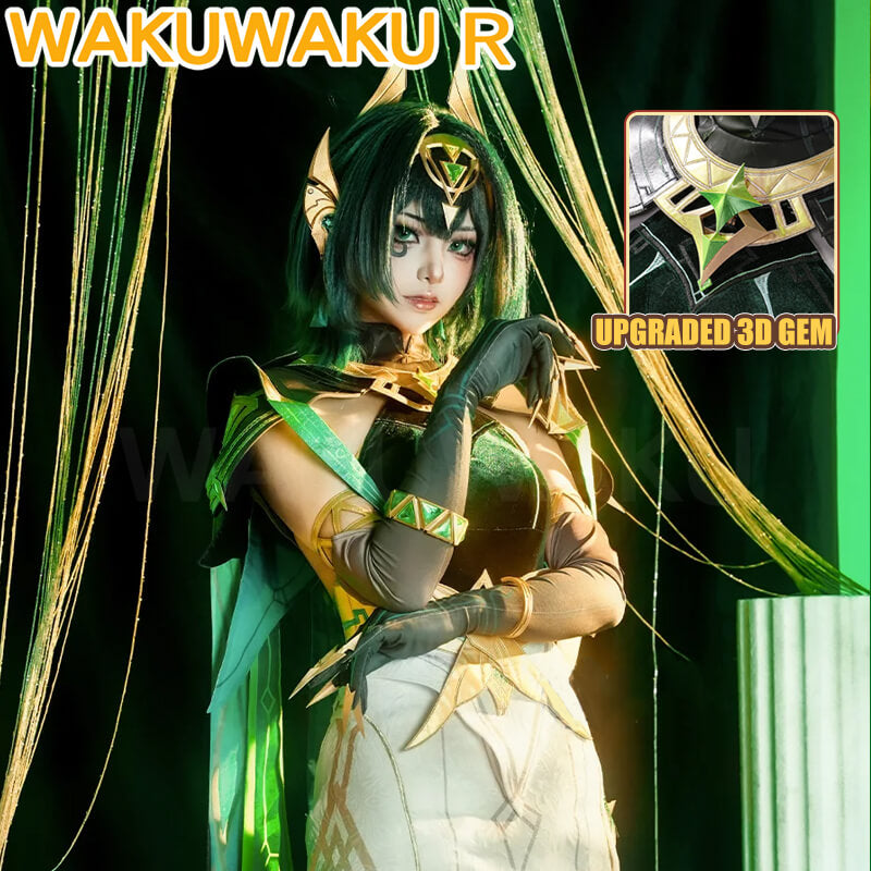 WakuWaku-R Game Genshin Impact Nefer Cosplay Song of the Welkin Moon