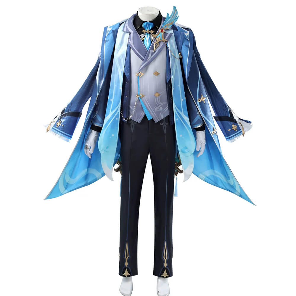 Game Genshin Impact Neuvillette Cosplay Costume