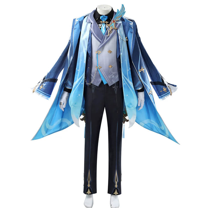 Game Genshin Impact Neuvillette Cosplay Costume