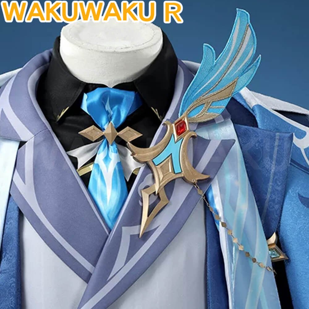 Game Genshin Impact Neuvillette Cosplay Costume