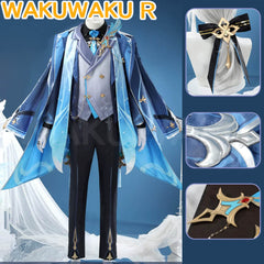 Game Genshin Impact Neuvillette Cosplay Costume