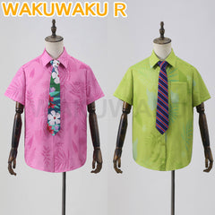 【In Stock】WakuWaku Nickk Cosplay Men Shirt Daily Summer Costume Fox Cosplay