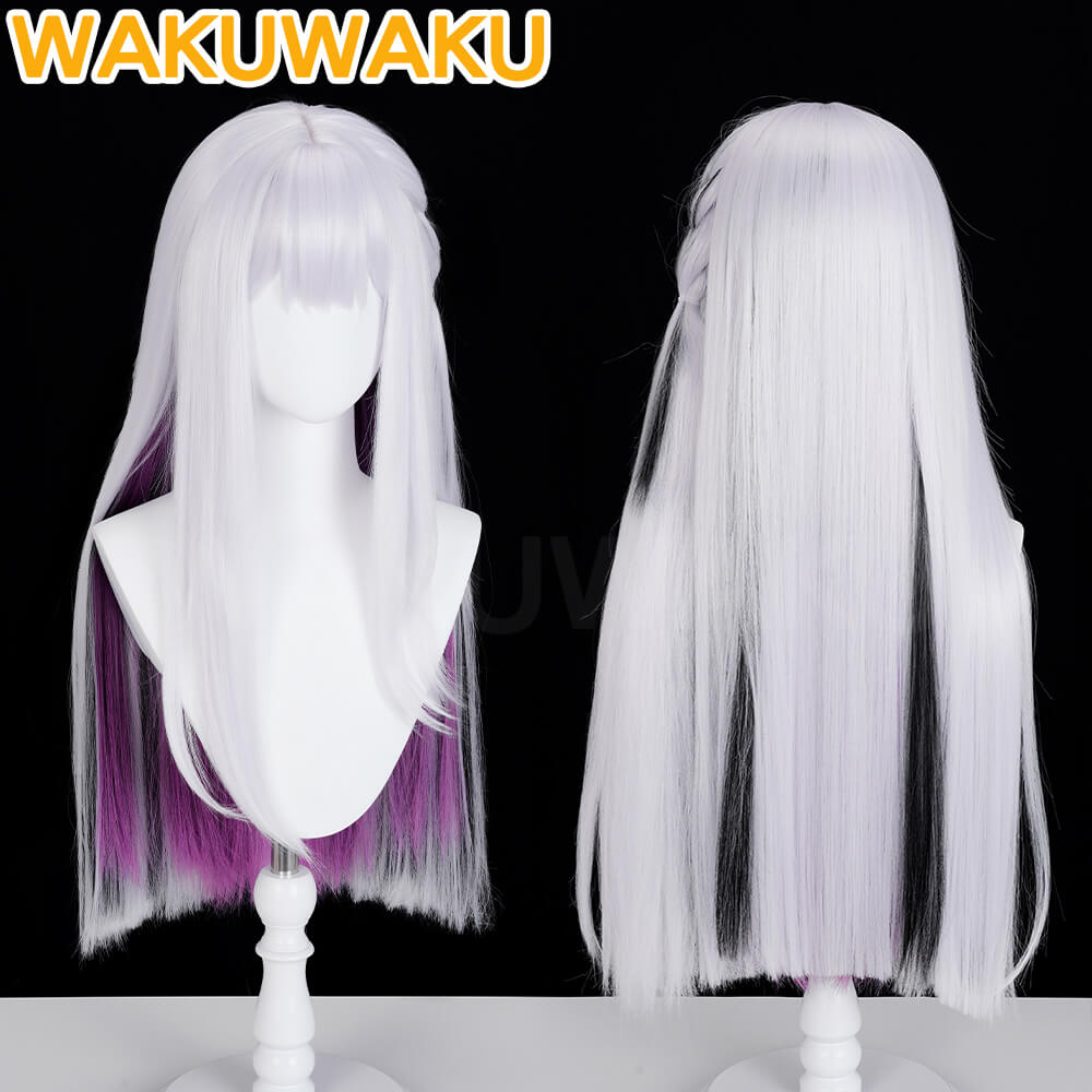 WakuWaku Game Honkai: Star Rail Nihilux Wig HSR Women 70cm Long Hair