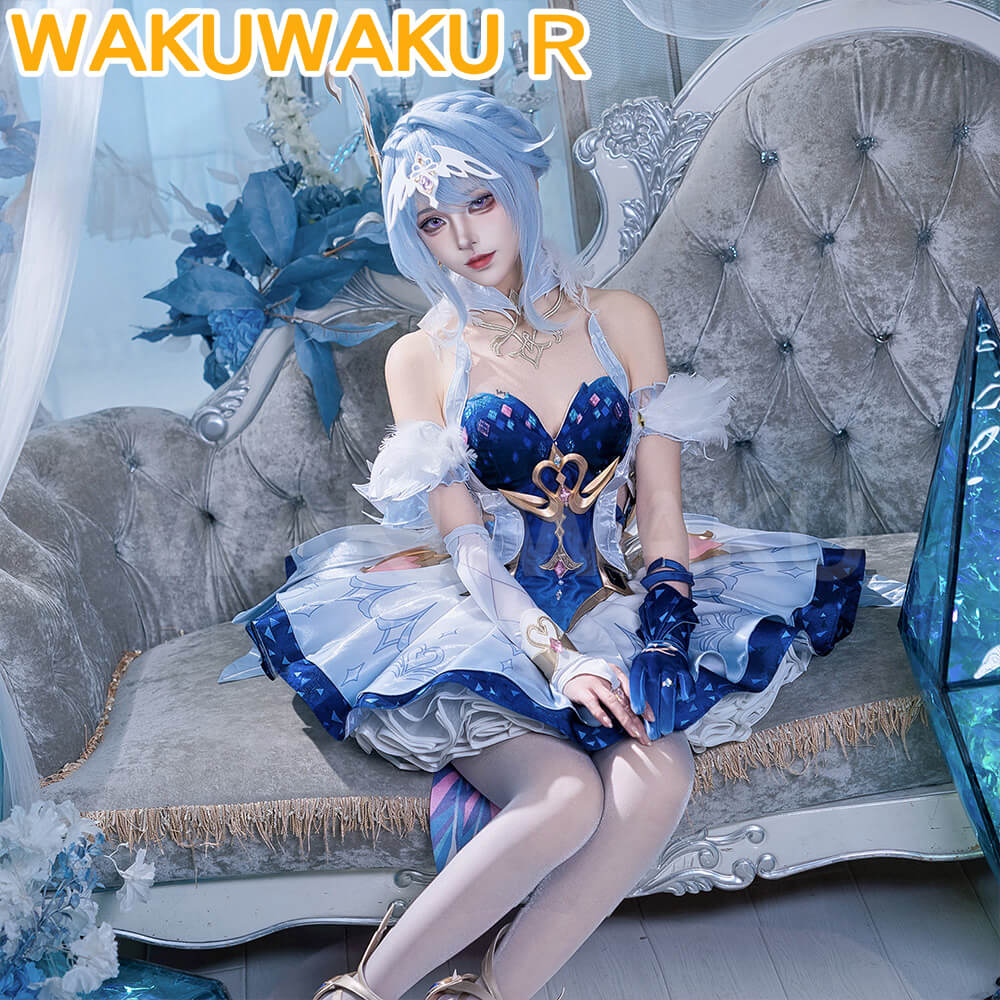 Game Genshin Impact Odette Cosplay Costume