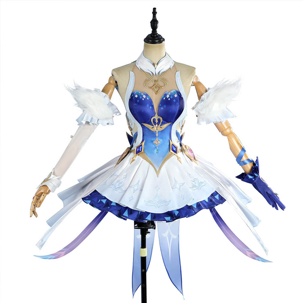 Game Genshin Impact Odette Cosplay Costume