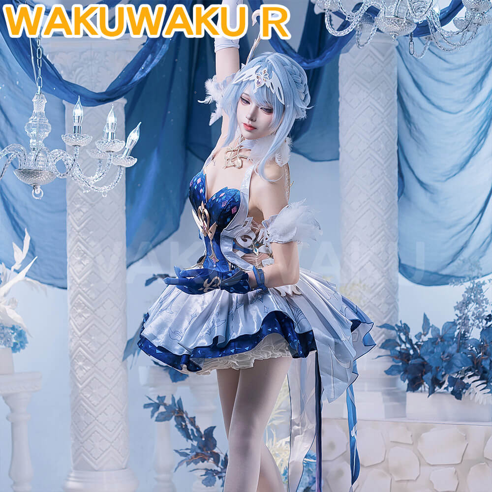 Game Genshin Impact Odette Cosplay Costume