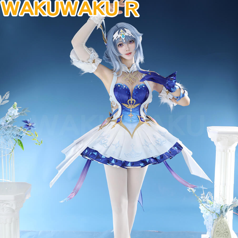 Game Genshin Impact Odette Cosplay Costume
