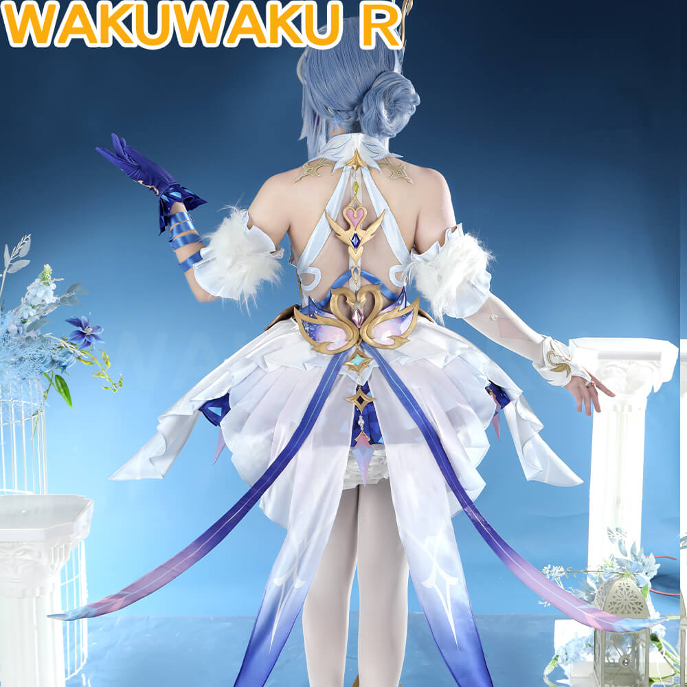 Game Genshin Impact Odette Cosplay Costume