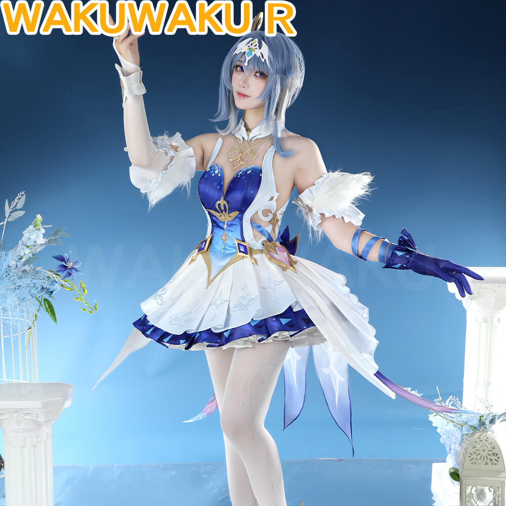 Game Genshin Impact Odette Cosplay Costume