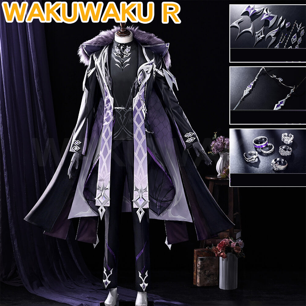 Game Genshin Impact Pantalone Cosplay Costume