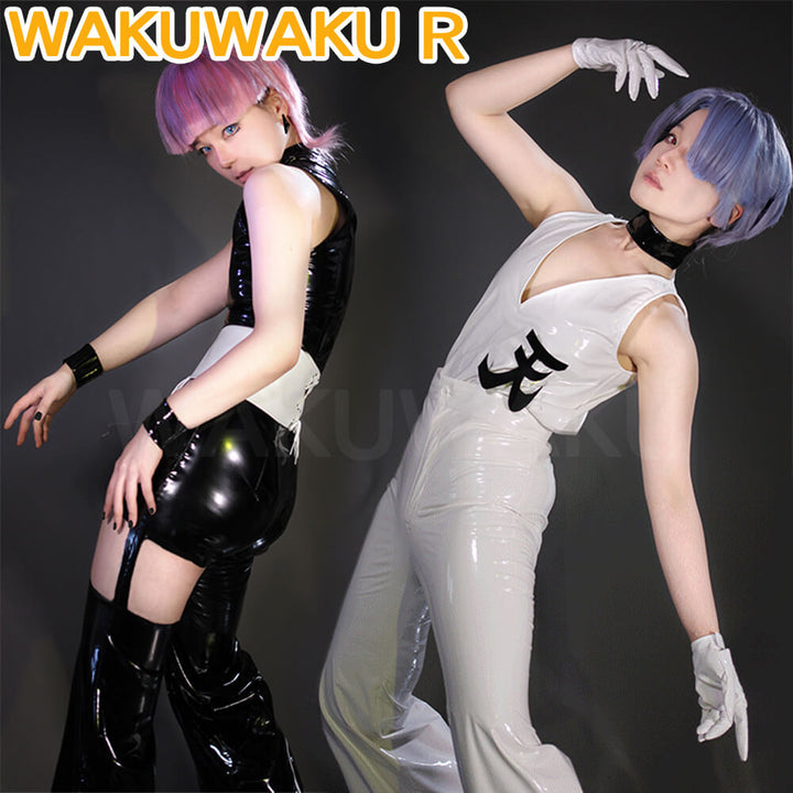 【In Stock】Polyester Polyurethane Costume Anime Cosplay WakuWaku-R Angel Brother Stocking Panty