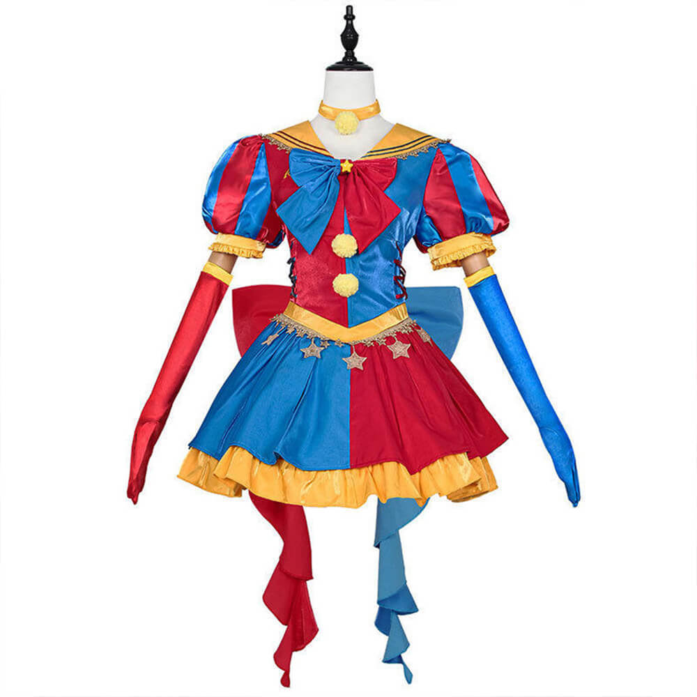 Pomni Ragatha Cosplay Costume Game The Freak Circus 