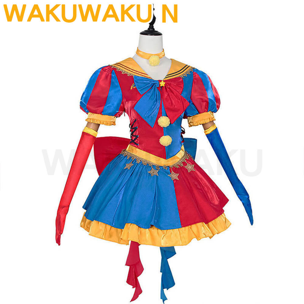 Pomni Ragatha Cosplay Costume Game The Freak Circus 