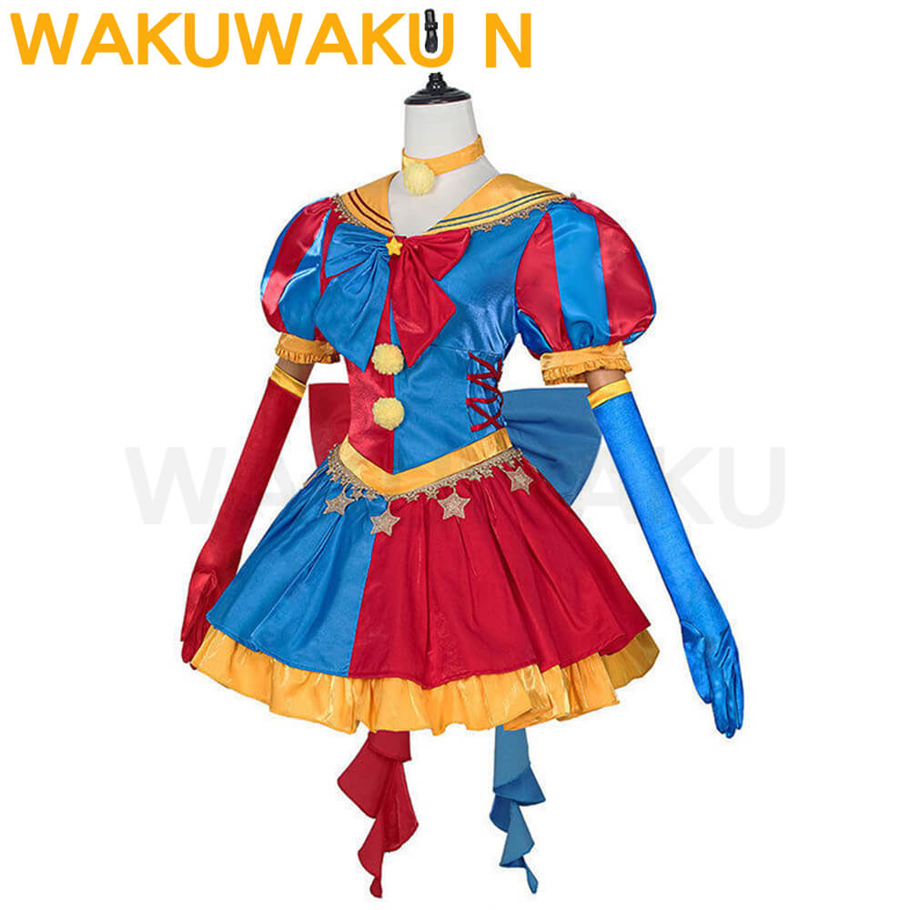 Pomni Ragatha Cosplay Costume Game The Freak Circus 