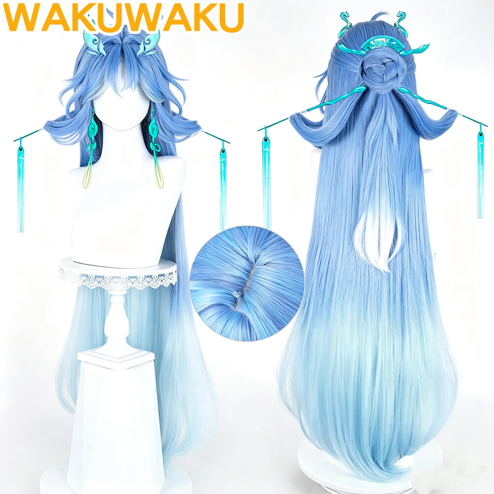 Qingxiao Cosplay Wig Game Wuthering Waves 