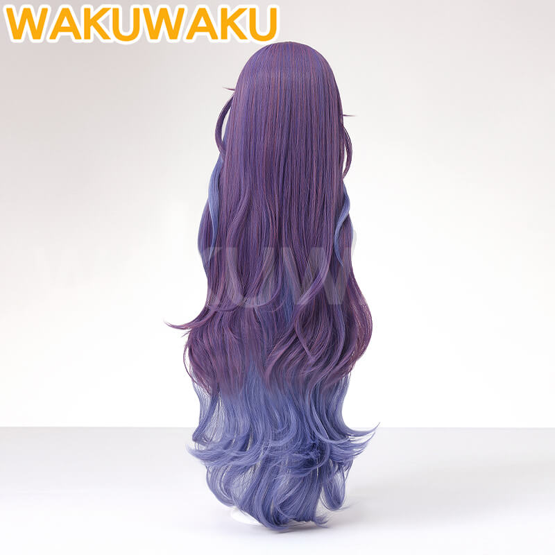 Rafayel MC Wig Game Love and Deepspace Cosplay Wig WakuWaku Women Men Women Long Hair Gradient Rafayel Cosplay Free Wig Cap