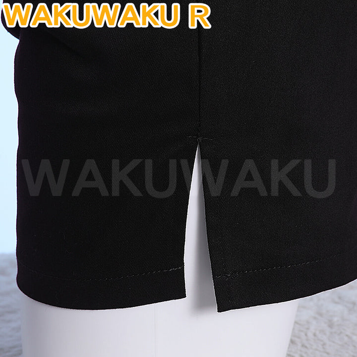 Reze Cosplay Costume Game Cosplay WakuWaku-R Chainsa Halloween Reze Cosplay Whit Shirt Tie Women Uniform Cosplay Costume