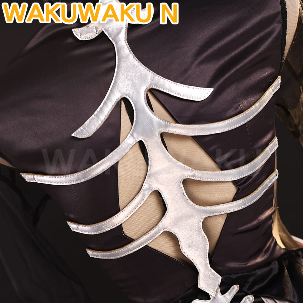 【Ready For Ship】WakuWaku-N Game Genshin Impact Ronova Cosplay Dress Ronova Ruler of Death