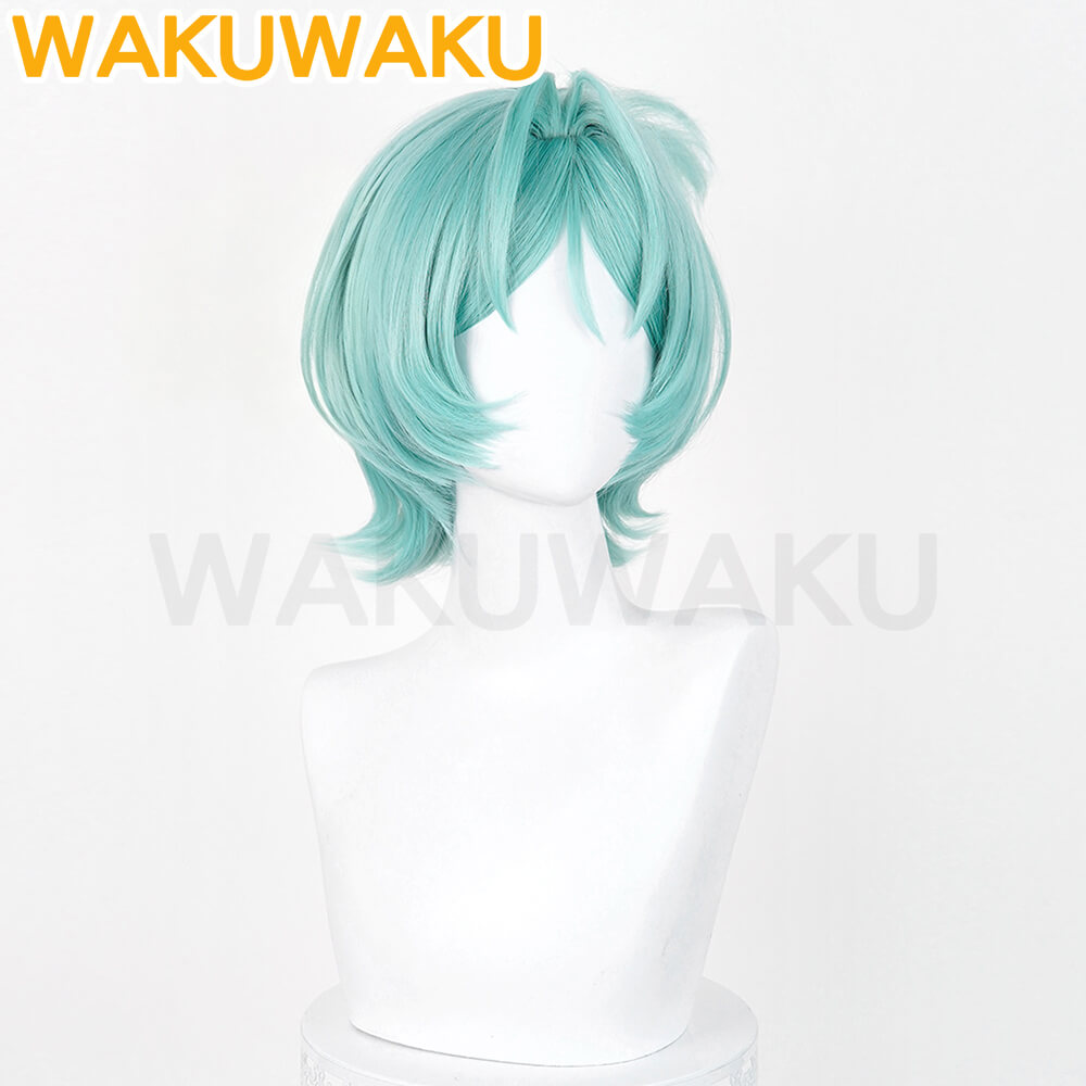 【In Stock】WakuWaku Game Zenless Zone Zero Roxy Cosplay Wig ZZZ Green Hair