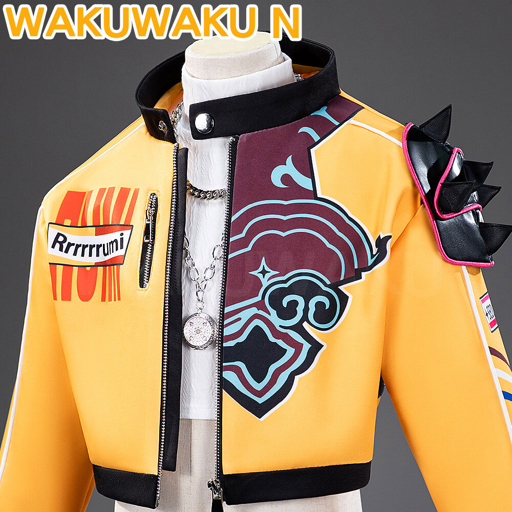 【Girls Ver】In Stock WakuWaku-N Movie Anime Kpop Killer Girls Cosplay Costume Yellow Series