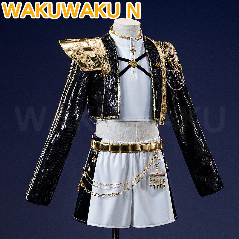 【Children Ver】In Stock Rumi Cosplay Costume WakuWaku-N Kids Halloween