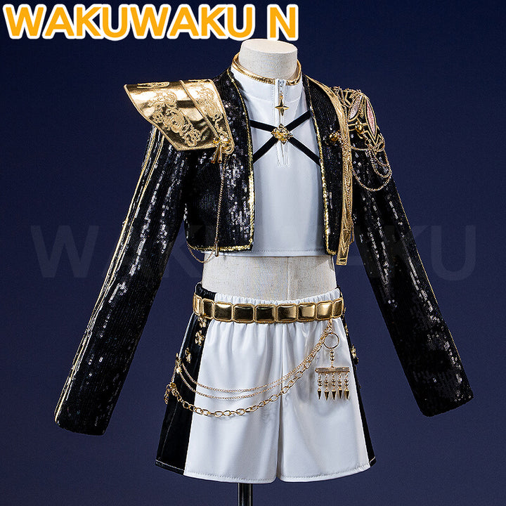 【Children Ver】In Stock Rumi Cosplay Costume WakuWaku-N Kids Halloween