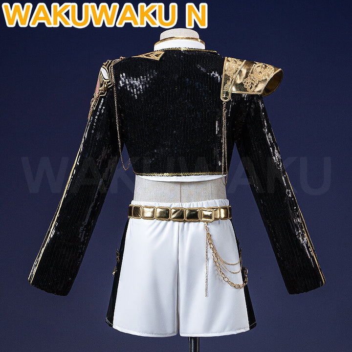 【Children Ver】In Stock Rumi Cosplay Costume WakuWaku-N Kids Halloween