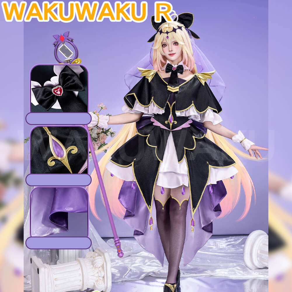 Anime Star Detective Precure Cosplay Moria Ruruka Costume