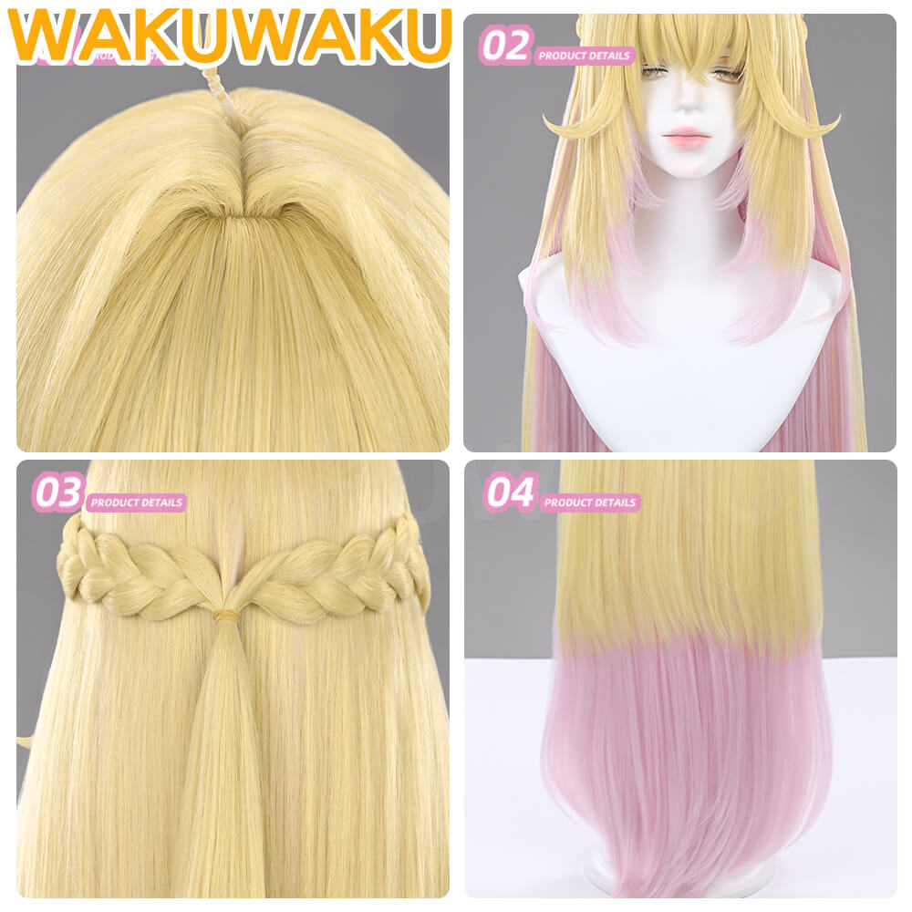 Anime Star Detective Precure Moria Ruruka Cosplay Wig