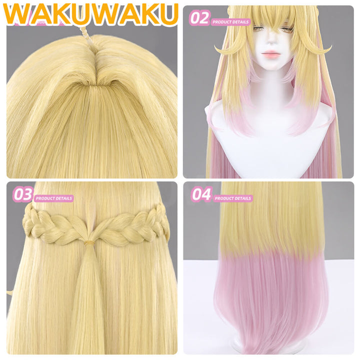 Anime Star Detective Precure Moria Ruruka Cosplay Wig