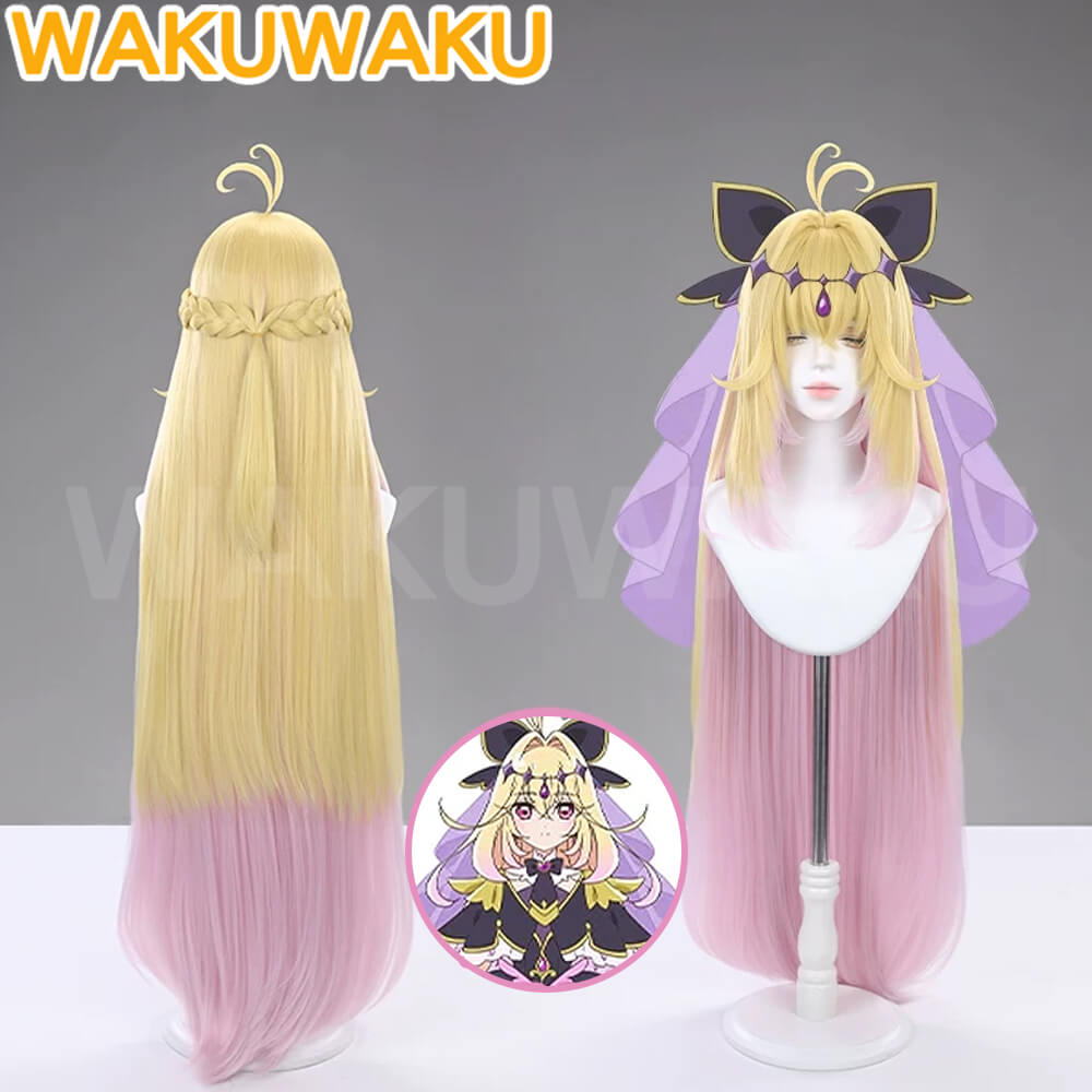Anime Star Detective Precure Moria Ruruka Cosplay Wig