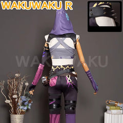 【In Stock】WakuWaku-R Game LOL Jinx Hoodie Cosplay Arcane Costume