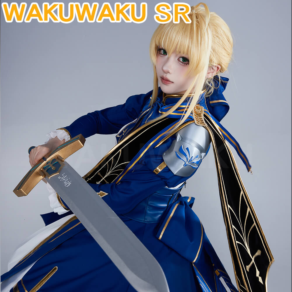 【In Stock】Game Honkai: Star Rail Saber Cosplay HSR Blue Dress