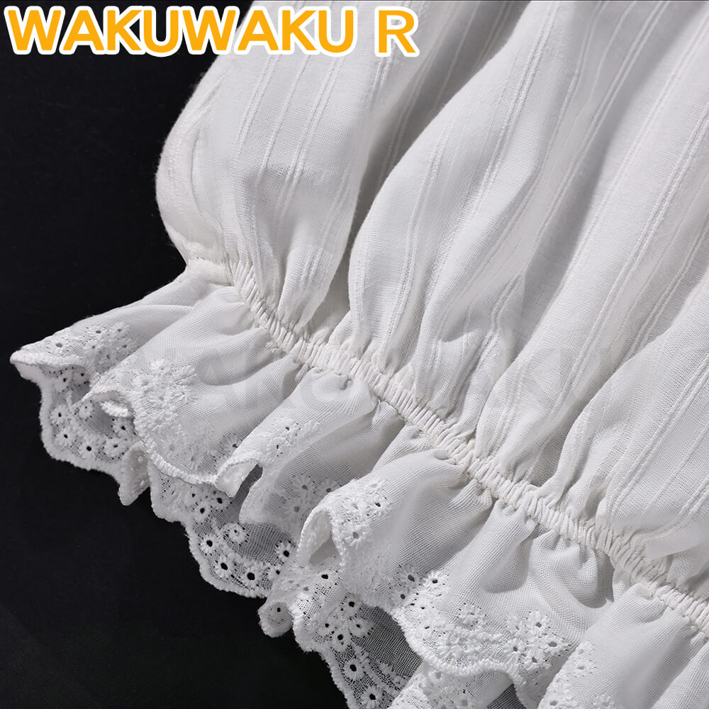 Game Genshin Impact Sandrone Cosplay White Pajamas