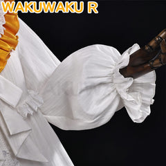 Game Genshin Impact Sandrone Cosplay Costume White Pajamas