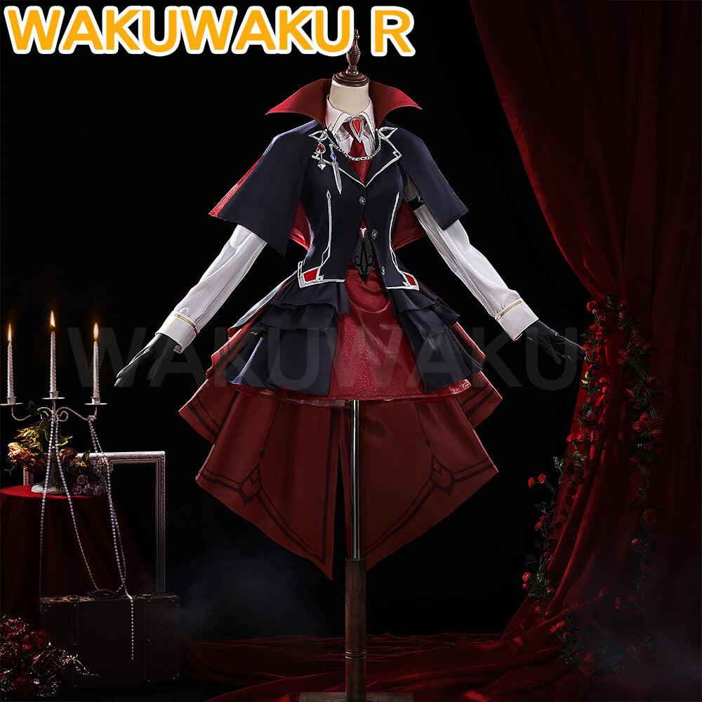 【S-2XL】Genshin Impact Sandrone Cosplay WakuWaku-R Marionette Tabletop Theatre Demon Hunter