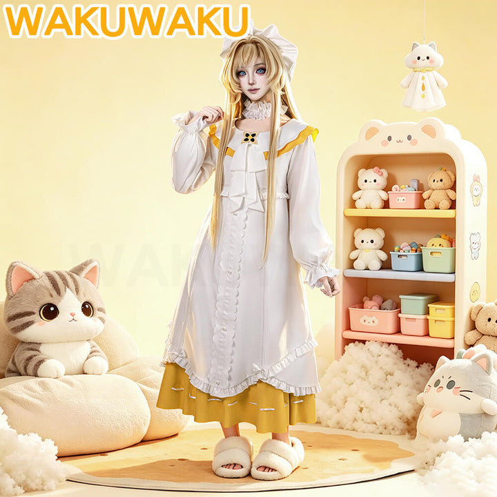 Game Genshin Impact Sandrone Costume Nod-Krai Pajamas