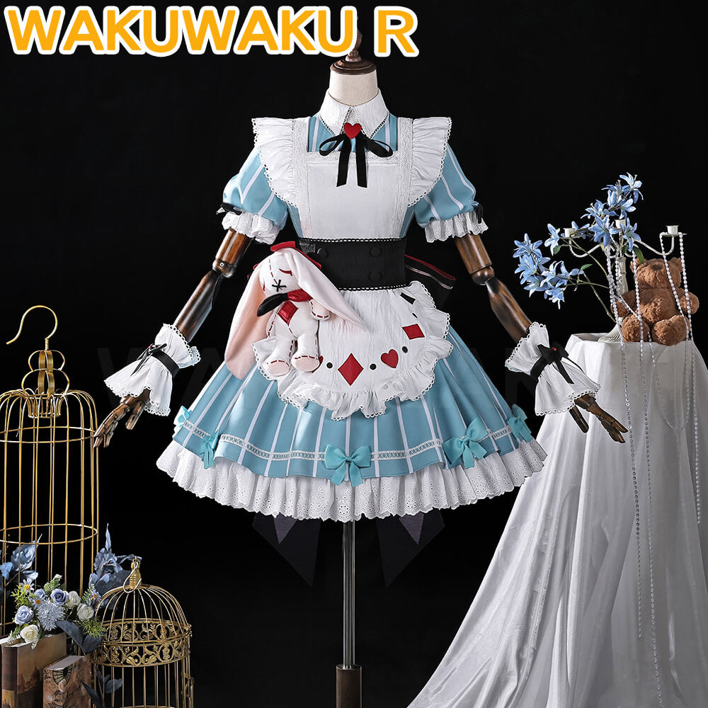 Game Genshin Impact Sandrone Alice Cosplay Costume
