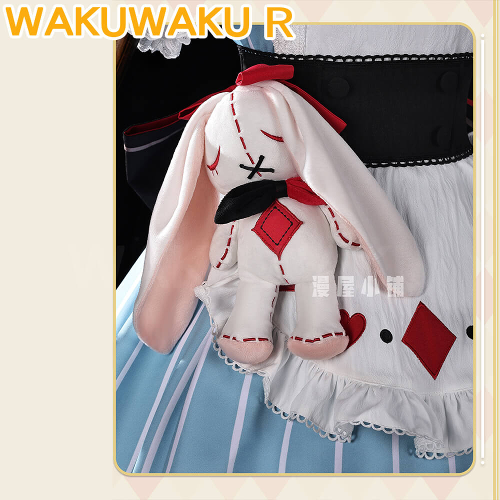 Game Genshin Impact Sandrone Alice Cosplay Costume