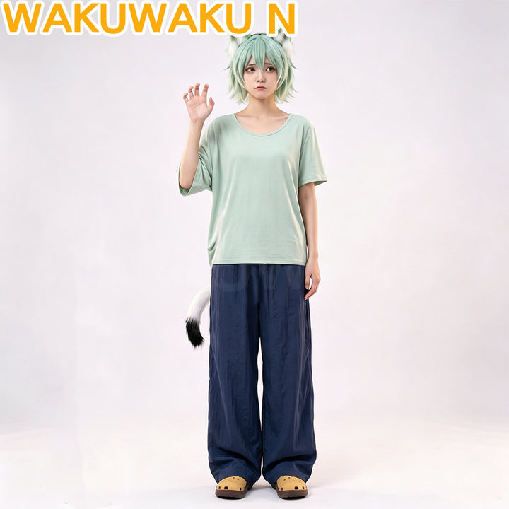 Anime Yani Neko Satou Yaniko Cosplay Costume Daily Suit