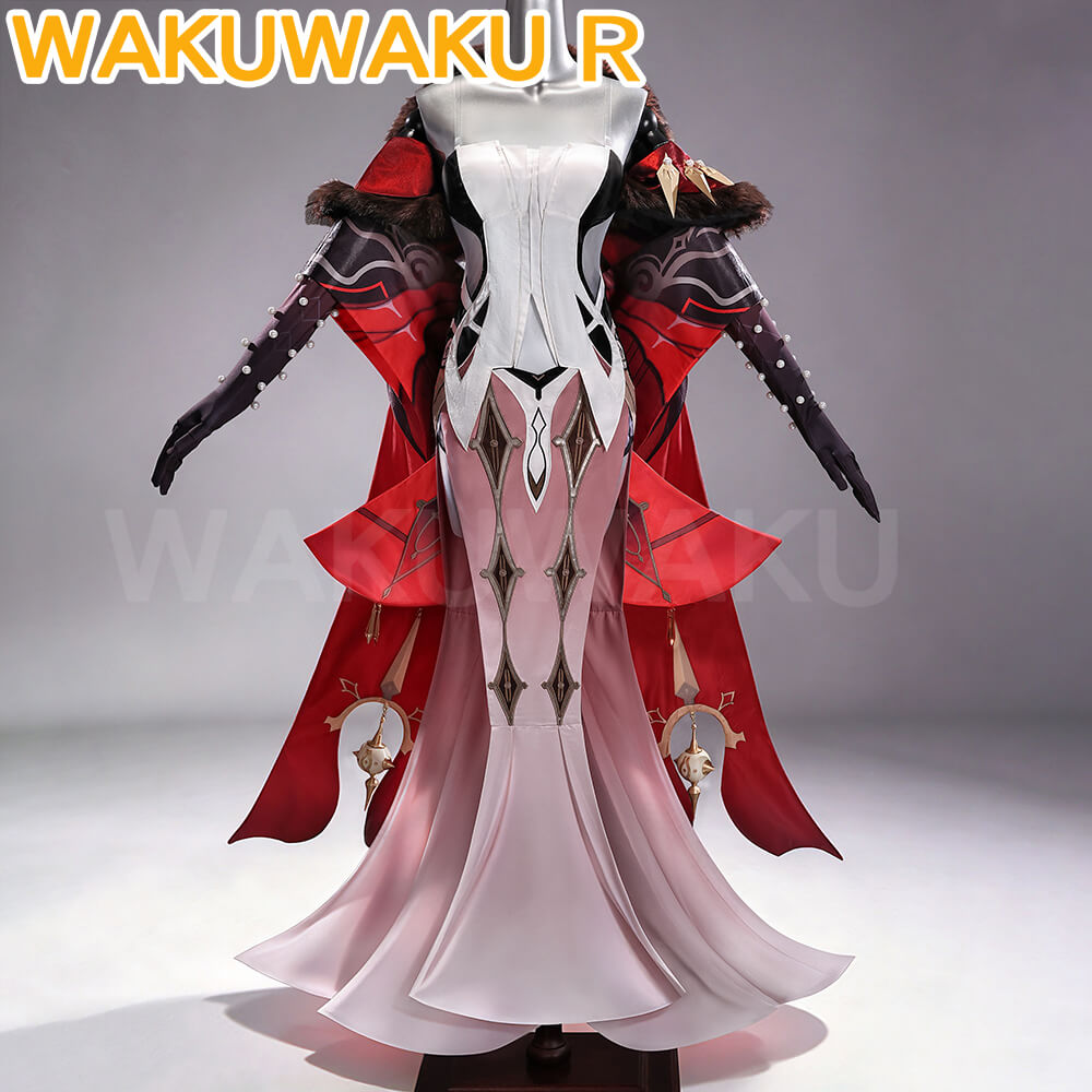 Game Genshin Impact Rosalyne La Signora Cosplay Costume