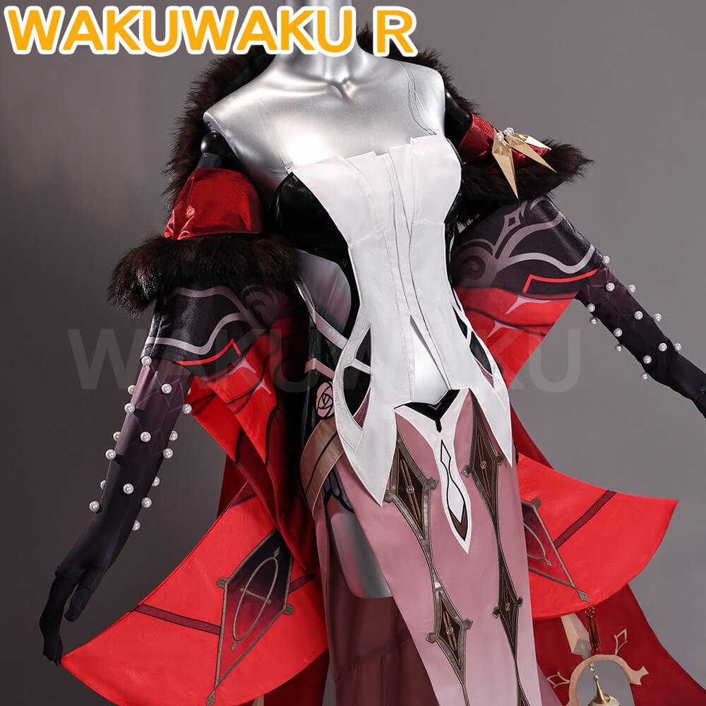 Game Genshin Impact Rosalyne La Signora Cosplay Costume