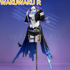 Game Honkai: Star Rail Silver Wolf SP L.V.999 Cosplay Costume