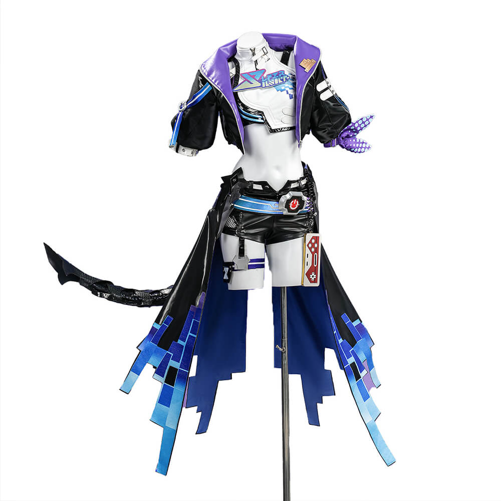 Game Honkai: Star Rail Silver Wolf SP L.V.999 Cosplay Costume