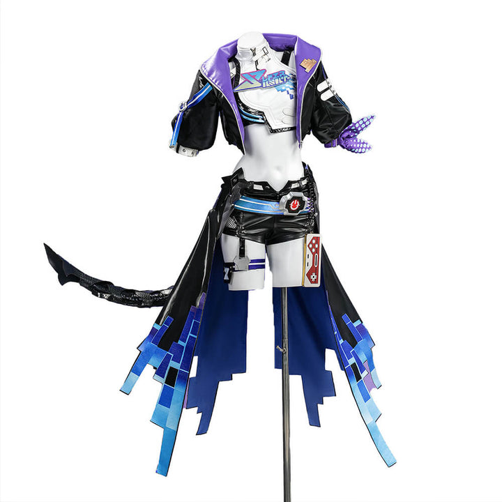 Game Honkai: Star Rail Silver Wolf SP L.V.999 Cosplay Costume